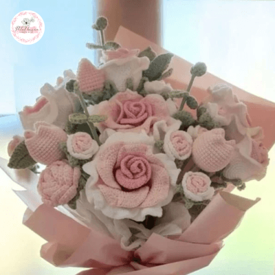 Các mẹo làm hoa hồng bằng len