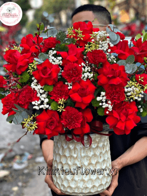Hoa cẩm chướng đỏ